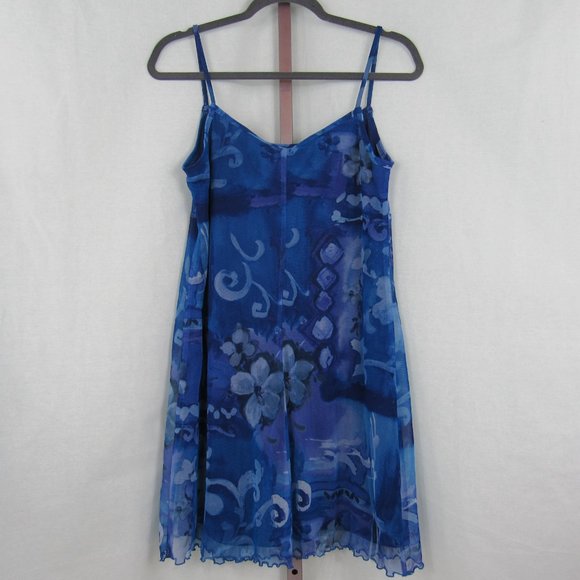 All that Jazz Dresses Vintage All That Jazz Blue Abstract Floral